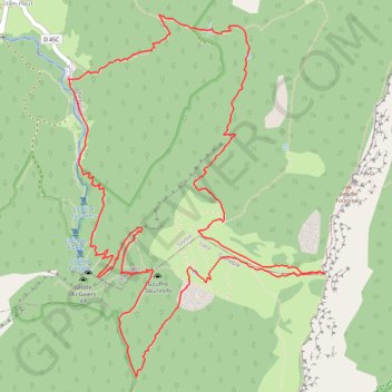 Trace GPS La crête du Grand Manti par le Pas de la Mort, itinéraire, parcours