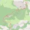 Trace GPS Roche Ronde en traversée de Bédeilhac à Rabat les Trois Seigneurs, itinéraire, parcours