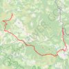 Trace GPS Tour de Margeride. De La Bastide-Puylaurent à Châteauneuf-de-Randon (Lozère), itinéraire, parcours