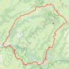 Trace GPS Le col de Verlac - Saint-Geniez-d'Olt, itinéraire, parcours