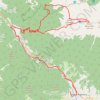 Trace GPS Monte Bocciarda (val Chisone), itinéraire, parcours