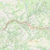 Trace GPS Trébas Saint Affrique, itinéraire, parcours