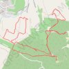 Trace GPS Oppidum de Gaujac, itinéraire, parcours
