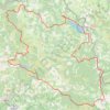 Trace GPS Tour de la Margeride (Lozère), itinéraire, parcours