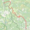 Trace GPS Tour du Cévenol. De La Bastide-Puylaurent (Lozère) à Les Vans (Ardèche), itinéraire, parcours