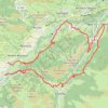 Trace GPS [Itinéraire] Circuit n°1 - Val d'Azun - Le Tour du Pic de Pan, itinéraire, parcours