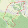 Trace GPS Pays Voironnais - Circuit de Mont Follet, itinéraire, parcours