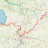 Trace GPS Douarnenez - Châteauneuf-du-Faou, itinéraire, parcours