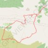 Trace GPS Plateau de Caussols depuis Cipières, itinéraire, parcours