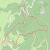 Trace GPS Sentier pédagogique du Sapey, itinéraire, parcours