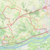 Trace GPS Couffé - Oudon, itinéraire, parcours