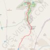 Trace GPS Refuge Nelter depuis Imlil (Atlas), itinéraire, parcours