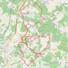Trace GPS ONmove-500-HRM---22-10-2021 tour Potiers et fontaines Venerand, itinéraire, parcours