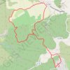 Trace GPS Aurons - La plaine du Sonnailler, itinéraire, parcours