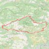 Trace GPS Tour du Cheiron au départ de Gréolière, itinéraire, parcours