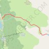 Trace GPS Lac du Lurien, itinéraire, parcours