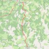 Trace GPS GR6 La Canourgue-Saint Georges de Lévéjac, itinéraire, parcours