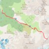Trace GPS Crête de la Marmottane, itinéraire, parcours