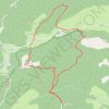 Trace GPS Amirat castellet saint cassien, itinéraire, parcours