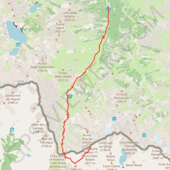 Trace GPS Saint-Robert, itinéraire, parcours