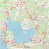 Trace GPS Tour de l'étang de Berre, itinéraire, parcours