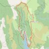 Trace GPS De la Garde-Guérin vers le Lac de Villefort, itinéraire, parcours