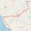 Trace GPS Chachapoyas-Trujillo, itinéraire, parcours