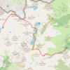 Trace GPS Randonnée refuges Nice - Fontalba, itinéraire, parcours