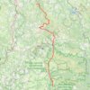 Trace GPS GR43 Du Col des Faïsses à Sainte Eulalie (Lozère), itinéraire, parcours