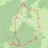Trace GPS Wandelrondje via Champ Robert en Lavault, itinéraire, parcours