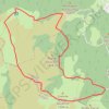 Trace GPS ROCHE EN FOREZ-Auberbe de GARNIER-ROCHE, itinéraire, parcours