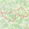 Trace GPS Haute Saone - Les Grand Bois, itinéraire, parcours