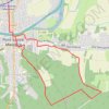 Trace GPS Autour du Mont Calipet - Pont-Sainte-Maxence, itinéraire, parcours