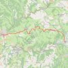 Trace GPS GR65 de Livinhac le Haut à Figeac, itinéraire, parcours