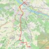 Trace GPS Château,_Brézé,_Saumur gare, itinéraire, parcours
