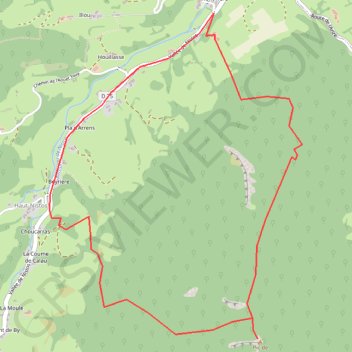 Trace GPS Pic de Picarre depuis Bas Nistos, itinéraire, parcours