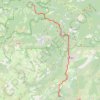 Trace GPS Causse-de-la-Selle - L'Espérou, itinéraire, parcours