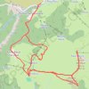 Trace GPS Circuit Pointe de Perret - Haut Fleury, itinéraire, parcours