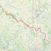 Trace GPS GR 36 : De Chizé (Deux-Sèvres) à La Rochefoucauld (Charente), itinéraire, parcours