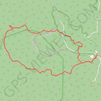 Trace GPS Sommerset Lookout, itinéraire, parcours