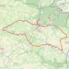Trace GPS Autour de la Roche qui Boit, itinéraire, parcours