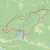 Trace GPS Le lac d'Alfed le col des Charbonniers les VOSGES, itinéraire, parcours