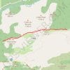 Trace GPS Pic de Fourneuby et Pas de l'Estable, itinéraire, parcours