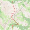 Trace GPS Dormillouse-Vallon du torrent de la Rabière, itinéraire, parcours