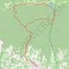 Trace GPS Cabries d Aigues Coteau des Gamates, itinéraire, parcours