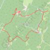 Trace GPS La Pinéa en boucle par Vermorel et Canaple (Chartreuse), itinéraire, parcours