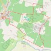 Trace GPS Circuit de Maligné - Martigné-Briand, itinéraire, parcours