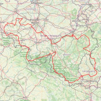 Trace GPS De Guirsch à Gendron, itinéraire, parcours
