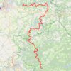 Trace GPS Marsal - Cambounès, itinéraire, parcours