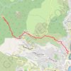 Trace GPS De Toga à Bocca Pruna glacière1, itinéraire, parcours
